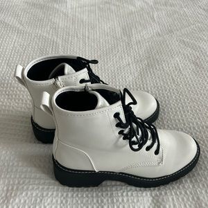 Steve Madden White Boots